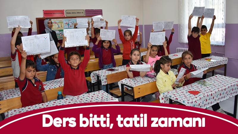 Ders bitti, tatil zamanı 