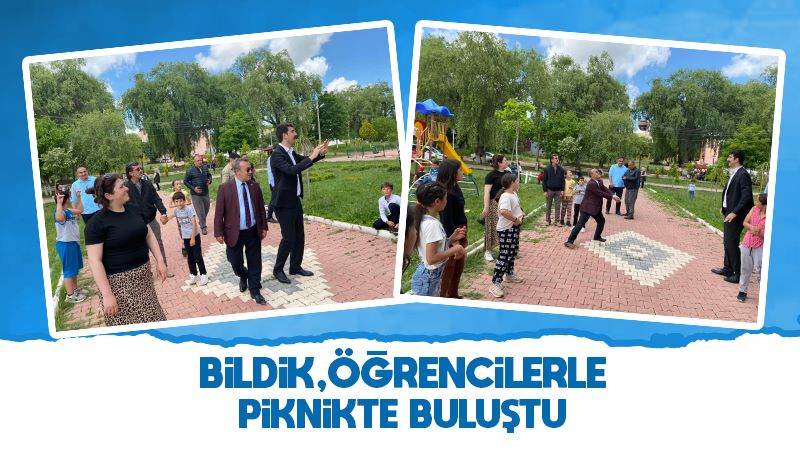 Bildik, öğrencilerle piknikte buluştu 