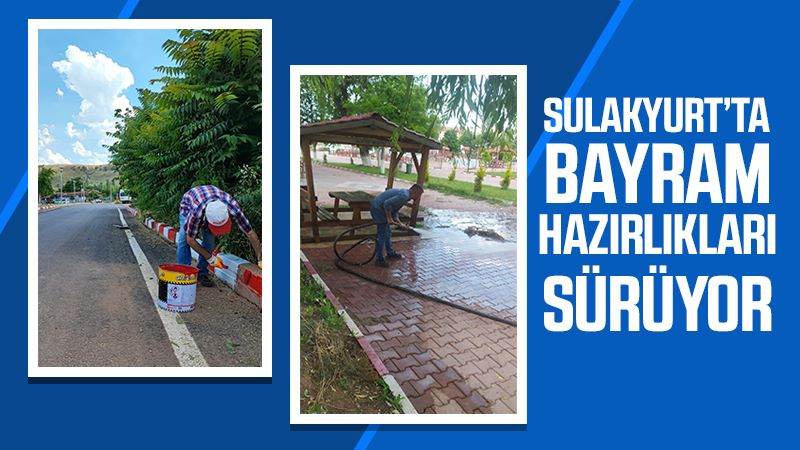 Sulakyurt’ta bayram hazırlıkları sürüyor 