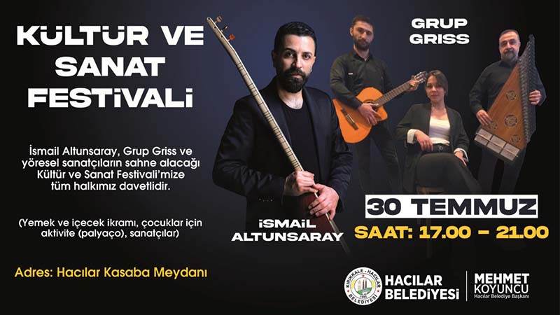 Hacılar Kasabası festivale hazırlanıyor 