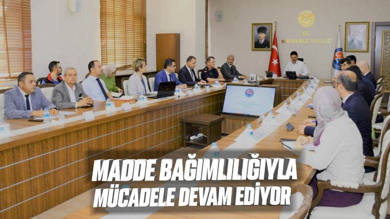 Madde bağımlılığıyla mücadele sürüyor 