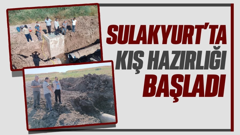 Sulakyurt’ta kış hazırlığı başladı 