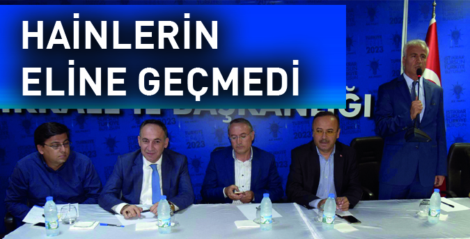 Milletimiz hainlere geçit vermedi