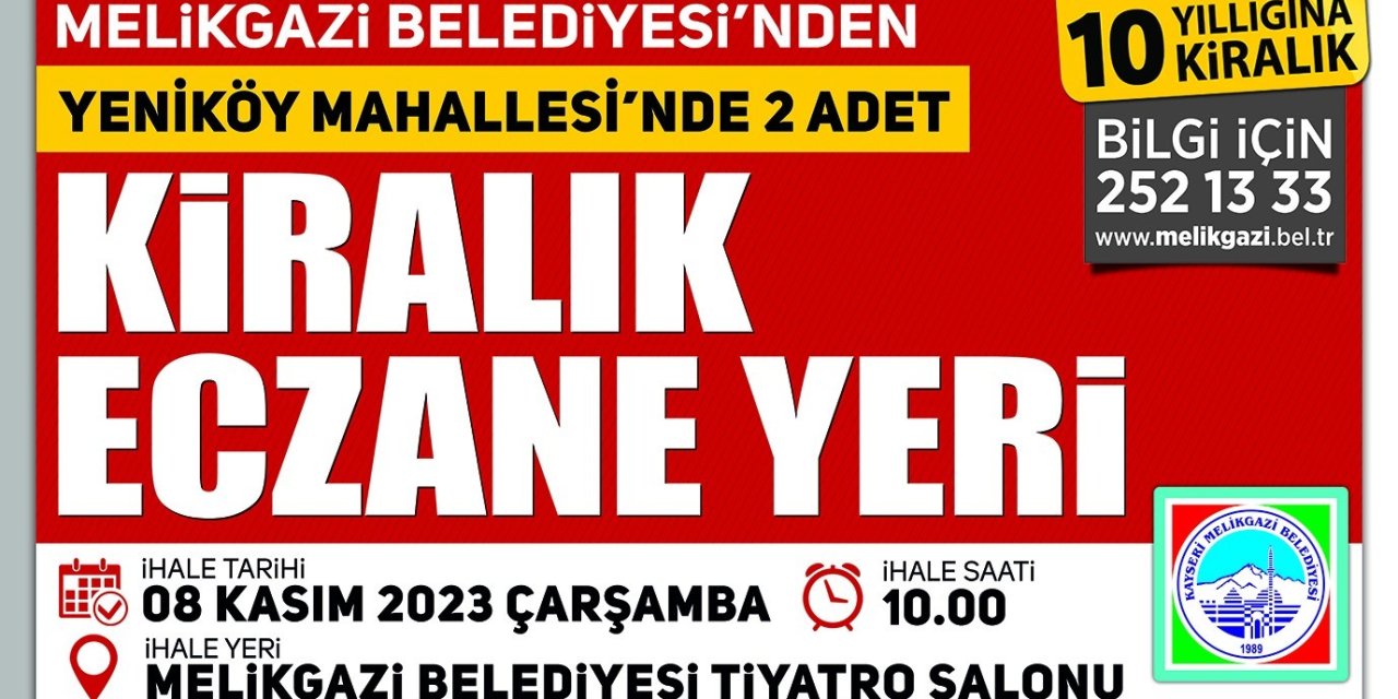 10 yıllığına kiraya verilecek