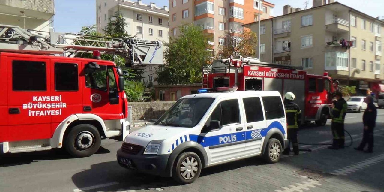 Konya'da çıkan yangında onlarca güvercin telef oldu