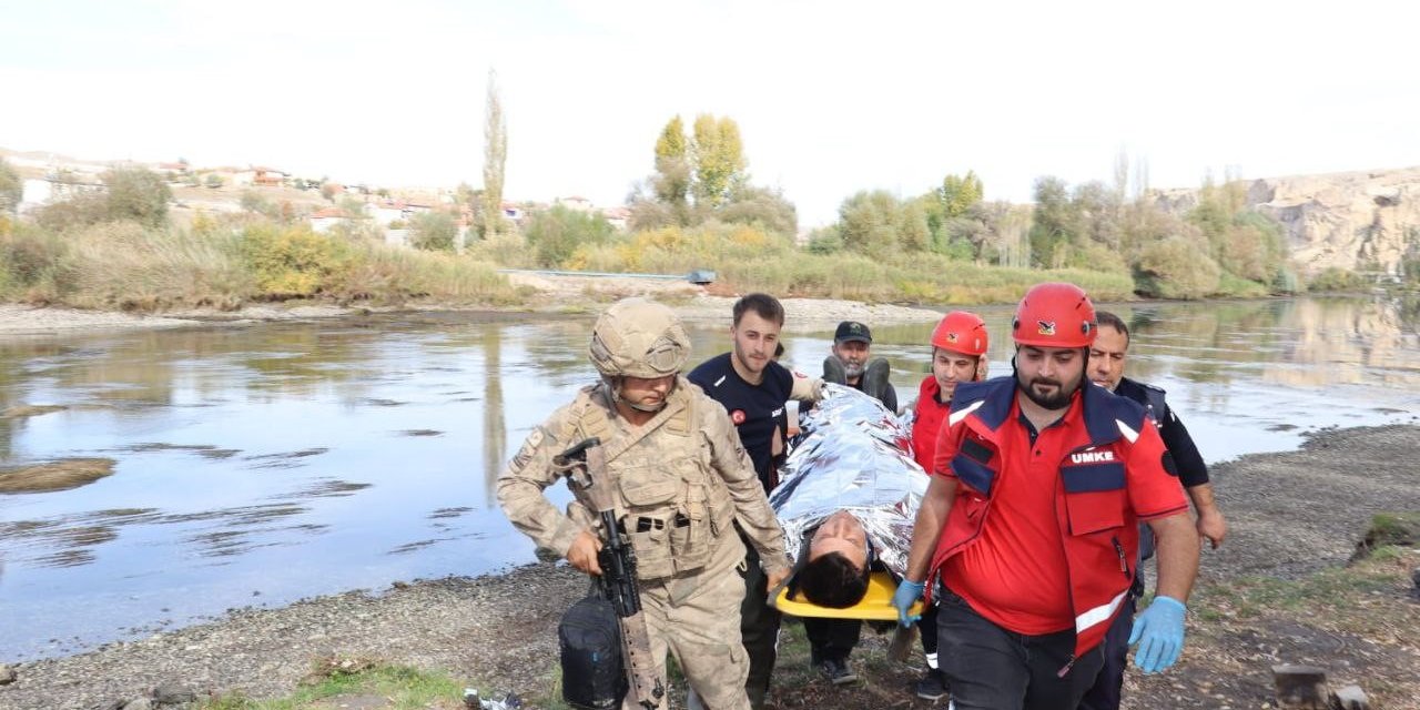 Nevşehir’de sel tatbikatı gerçeğini aratmadı