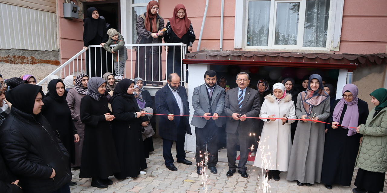 Hafızlık kursunda huzur ve terapi salonu açıldı