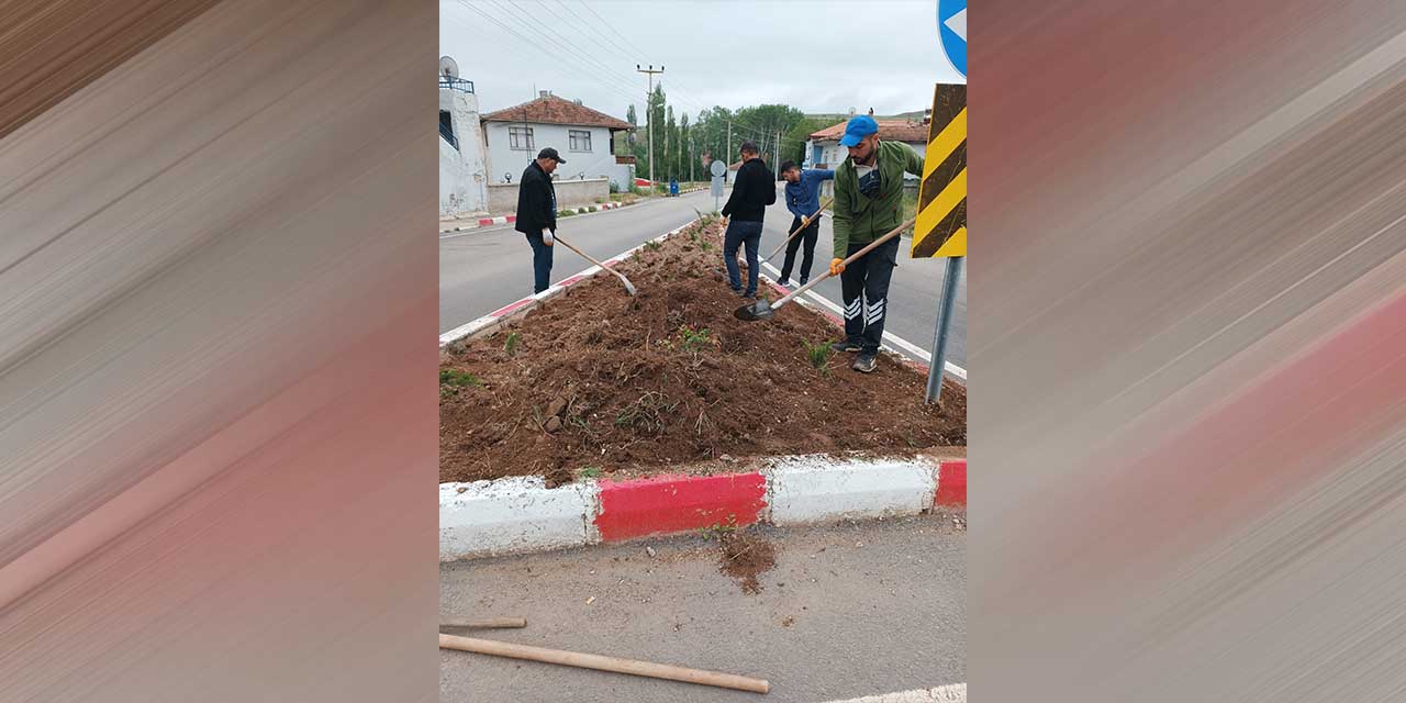 Sulakyurt’un her bölgesi yeşile kavuşuyor