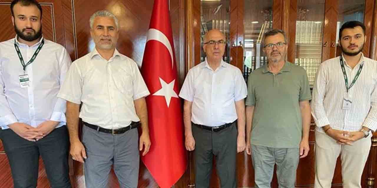 Yeşilay'dan İl Müftüsü Mustafa Topal'a ziyaret