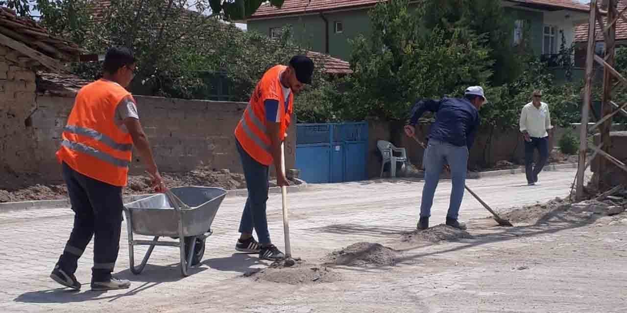 Yahşihan’ın her bölgesinde hummalı temizlik