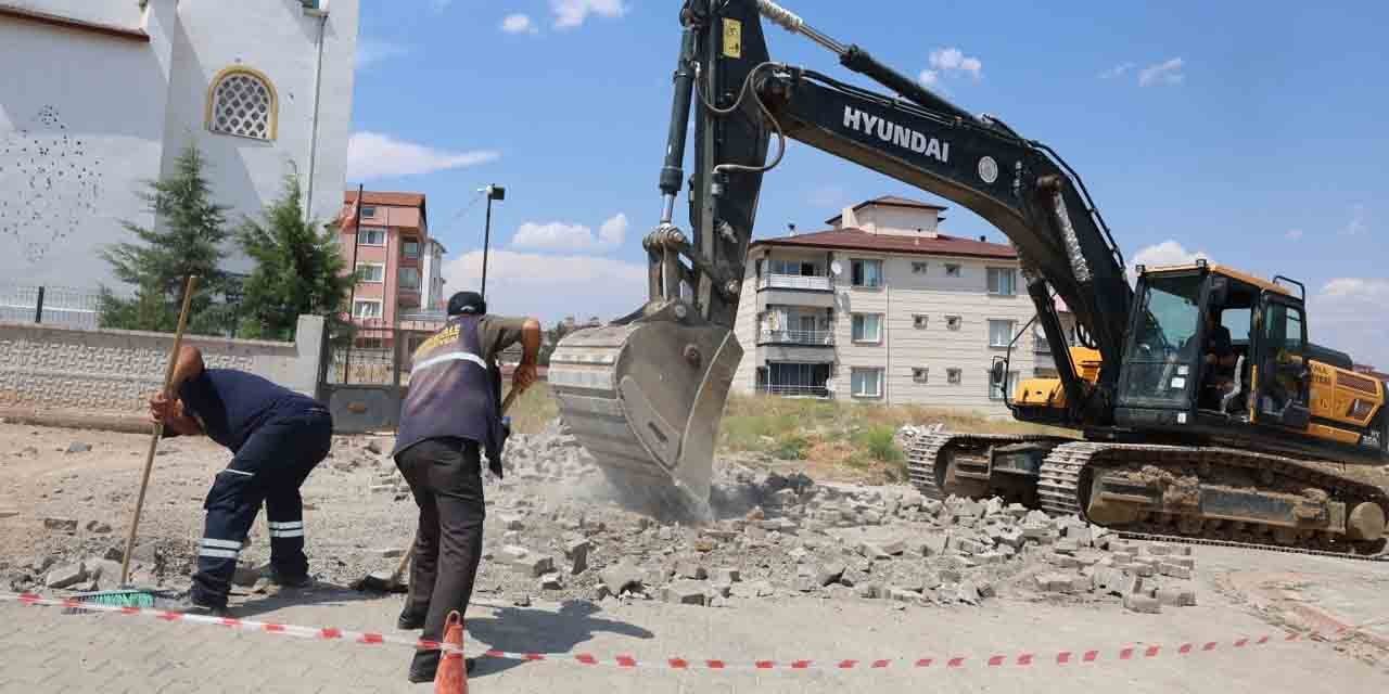 Sanayi Mahallesi’nin altyapısı yenileniyor