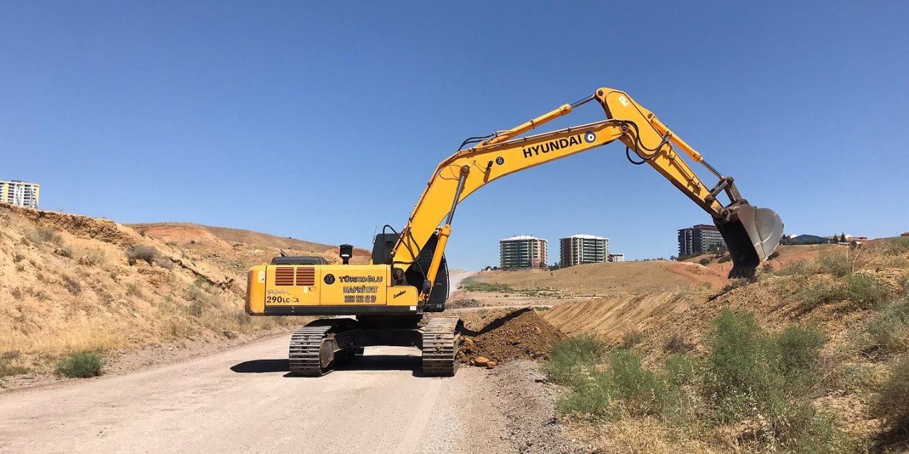 Yahşihan’da üç mahalleyi bağlayan yol yapılıyor