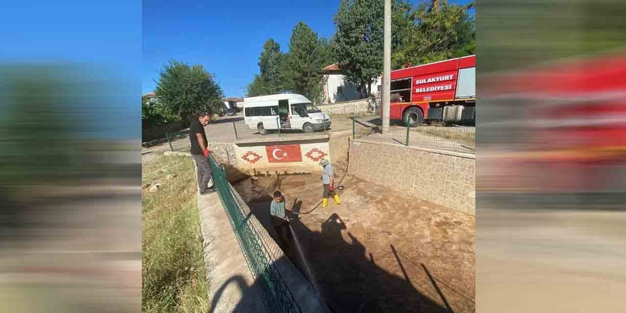 Sulakyurt’ta Yeşilyurt Camii Çeşmesi yenileniyor