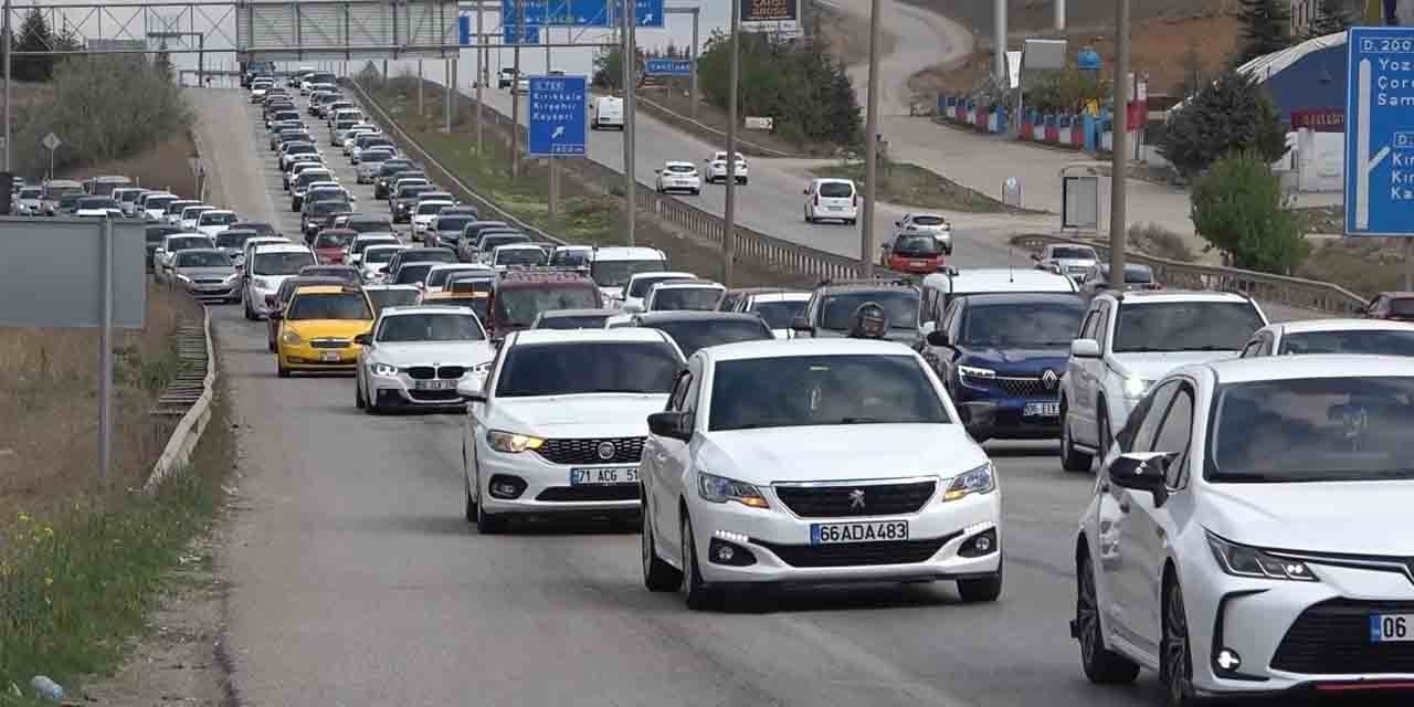 Kırıkkale’de 157 araç trafikten men edildi