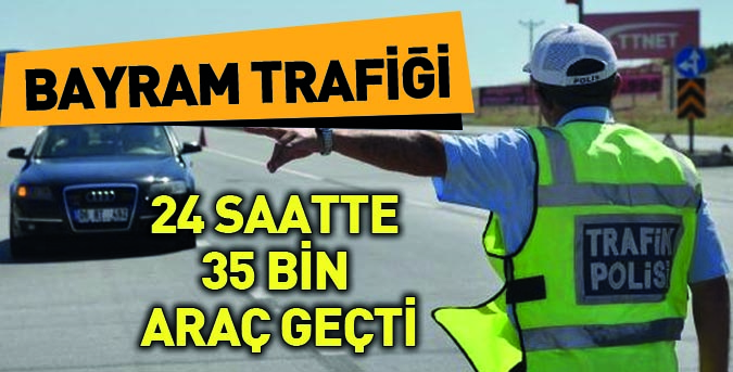 Kırıkkale'de Trafik yoğunluğu