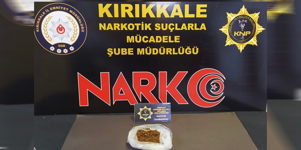 Kırıkkale’de sentetik kannabinoid ele geçirildi