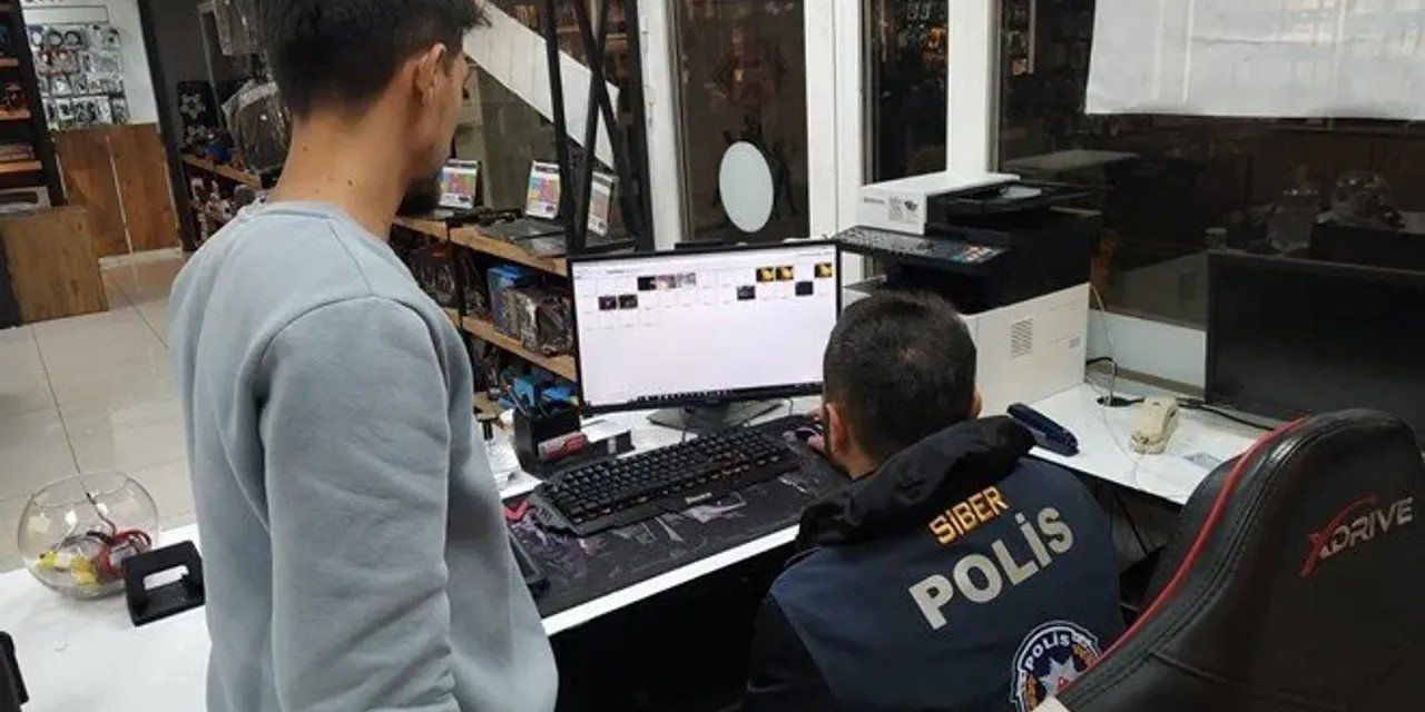 Kırıkkale’de siber polislerden operasyon