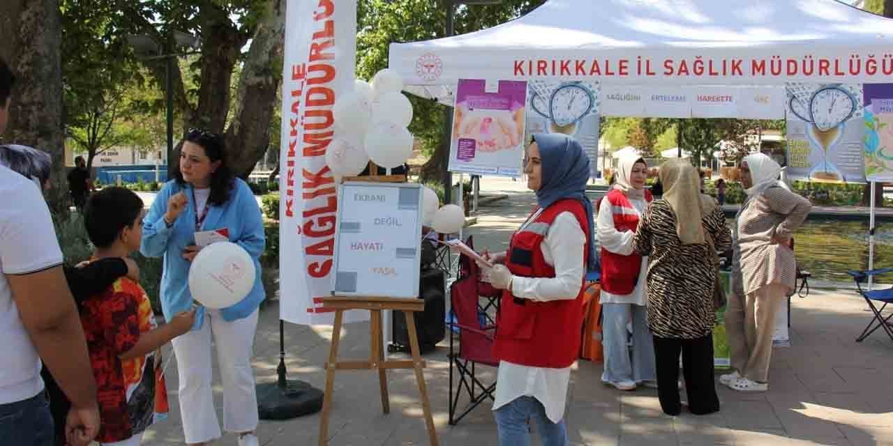 Kırıkkale’de sağlığın önemi anlatıldı