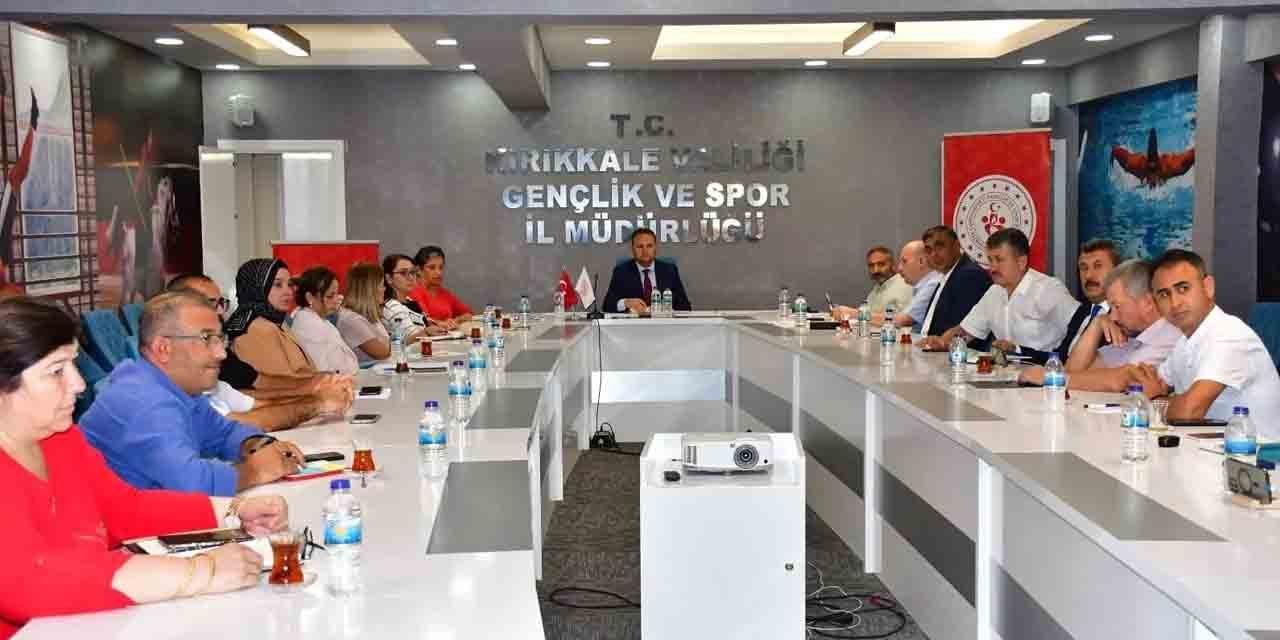 Sporda yeni dönem çalışmaları görüşüldü