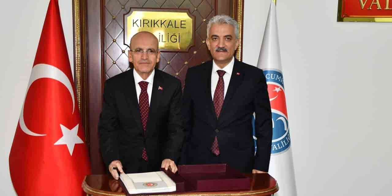 Hazine ve Maliye Bakanı Şimşek Kırıkkale'de