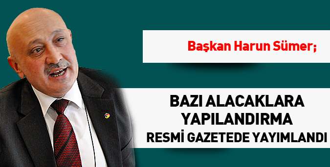 Yapılandırmalar Resmi gazetede yayımlandı