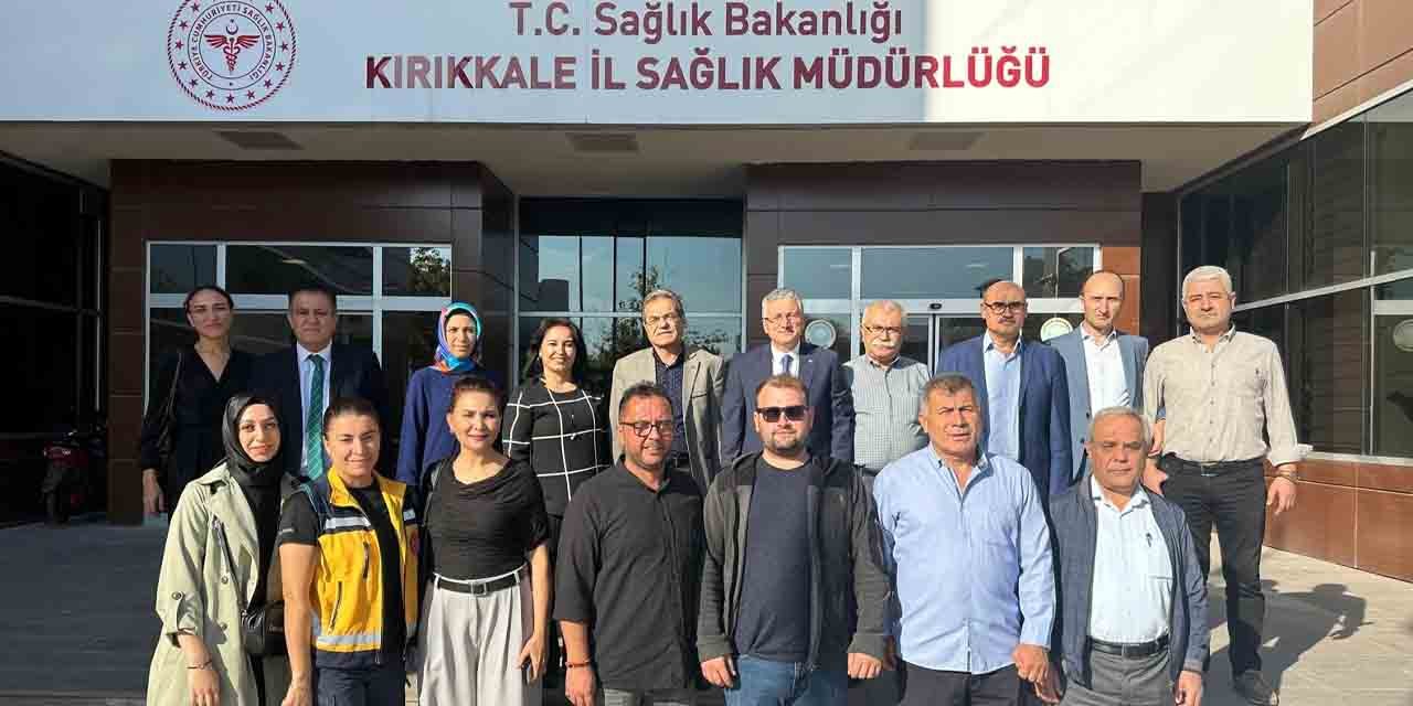 Sağlık-Sen’den Ağırtaş’a ziyaret