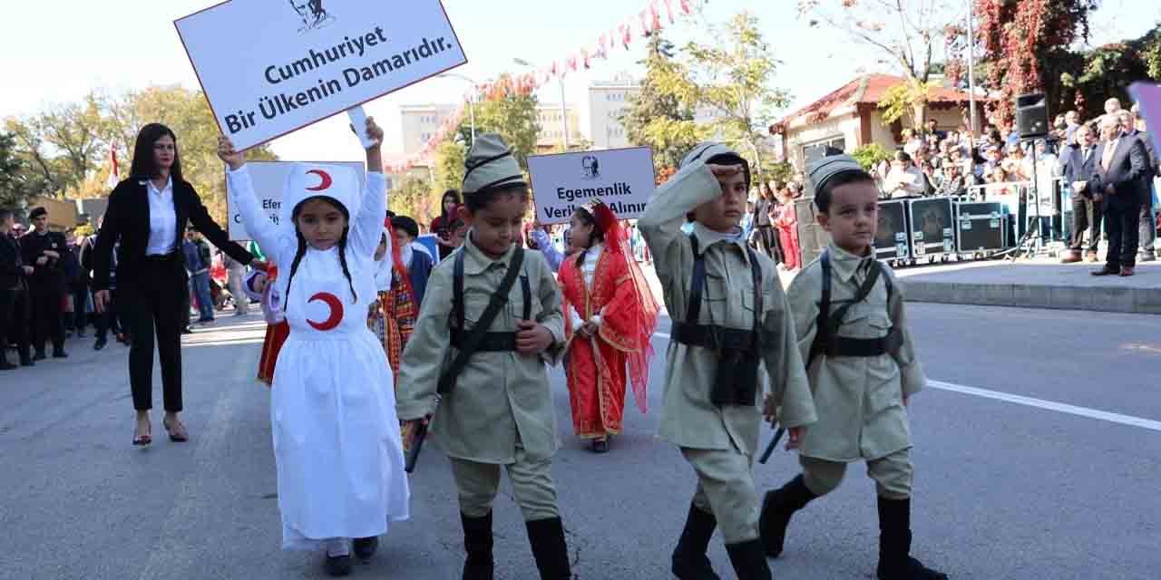 Cumhuriyet şehrinde Cumhuriyet coşkusu