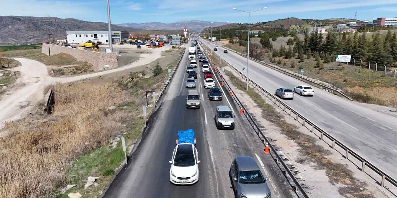 Kırıkkale’de 6 araç trafikten men edildi