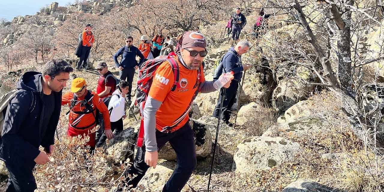 Bozkırlı dağcılardan bir günde üç faaliyet