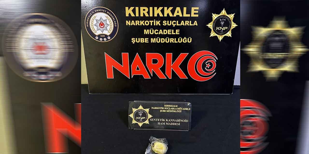 Kırıkkale’de kannabinoid ele geçirildi