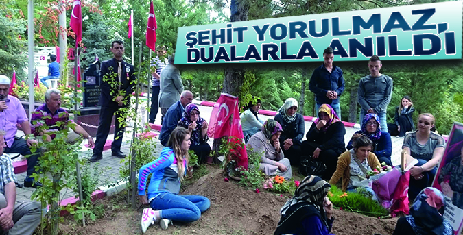 Şehit Yorulmaz, dualarla anıldı