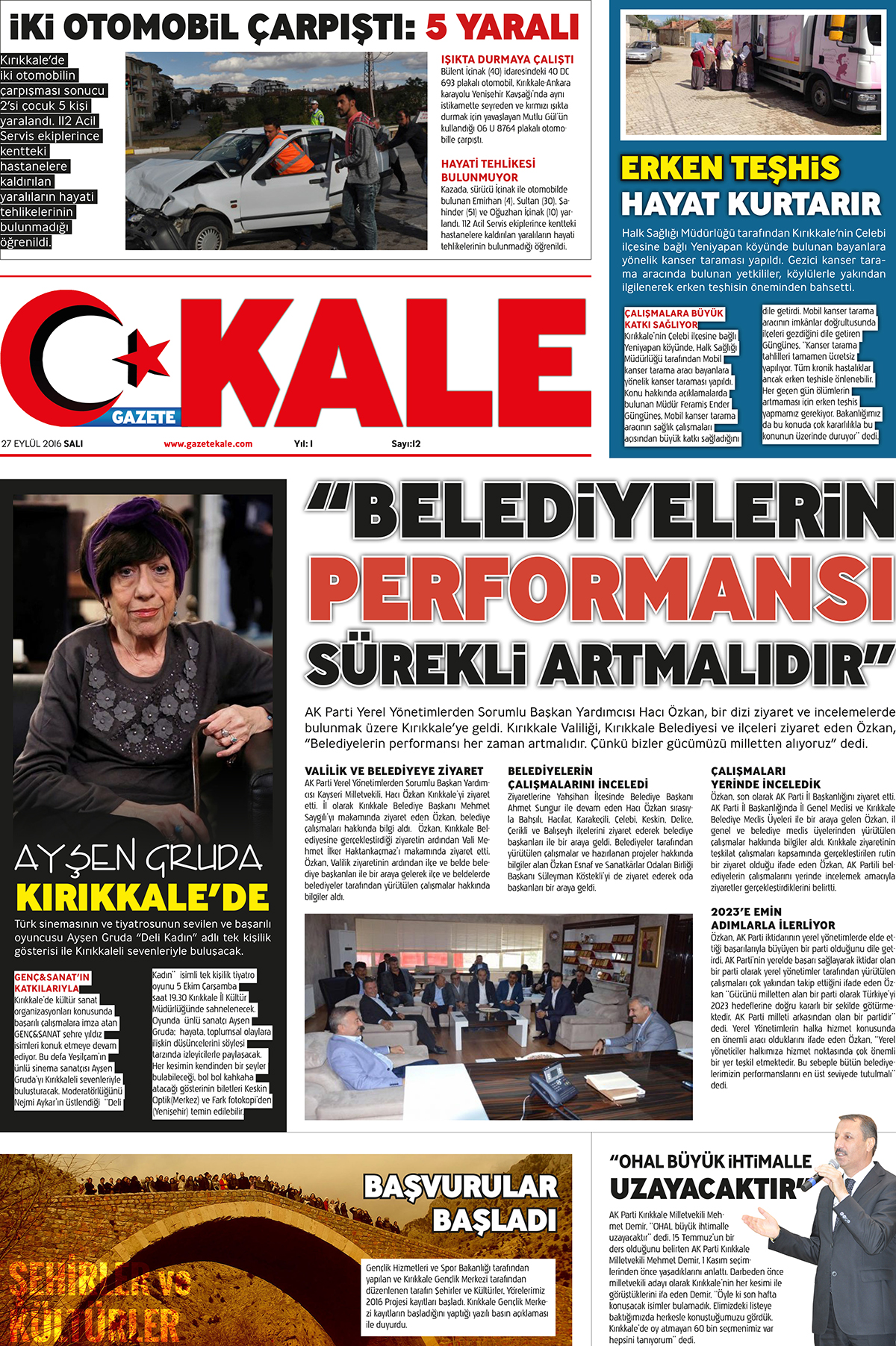 E-Gazete 27.09.2016