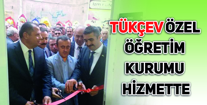 TÜKÇEV Özel eğitim Kurumu açıldı