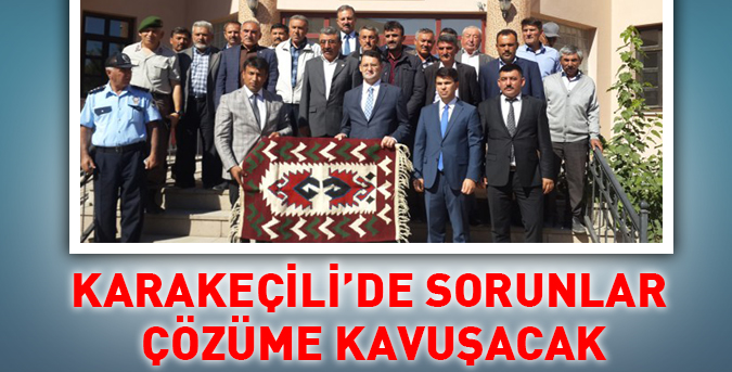 Sorunlar çözüme kavuşacak