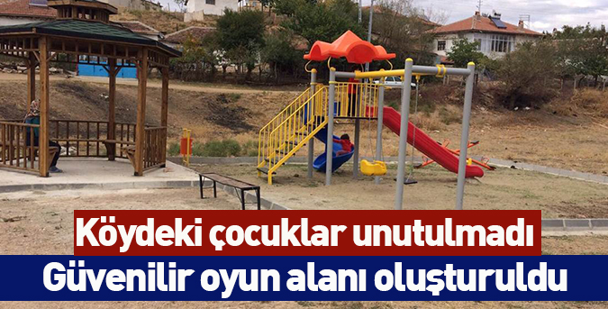 Köylere çocuk parkı