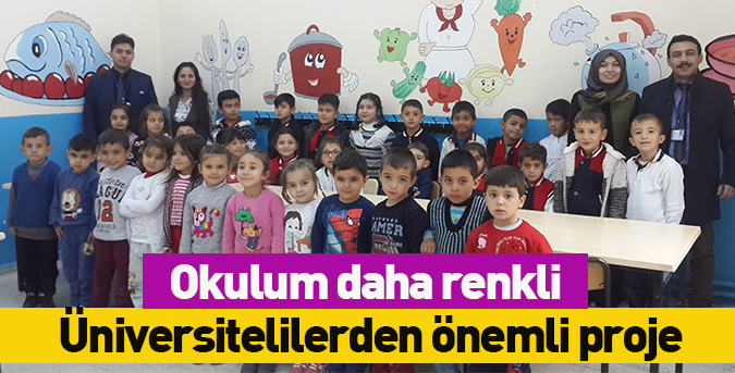 Okulum daha renkli projesi