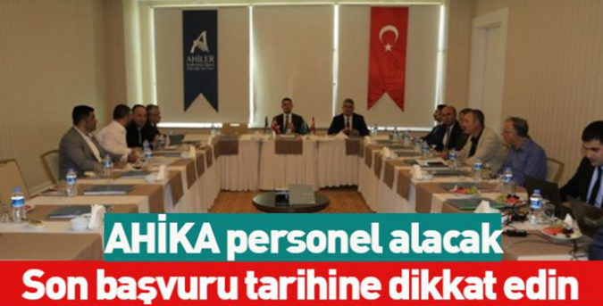 AHİKA personel alacak