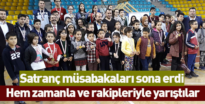 Satranç müsabakaları sona erdi