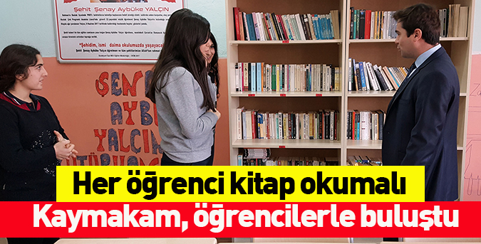 Her öğrenci kitap okumalı