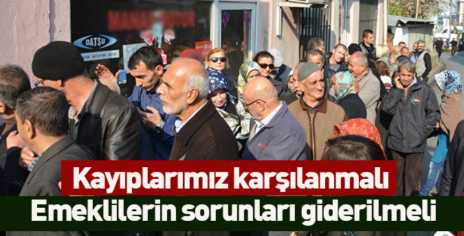 Kayıplarımız karşılanmalı