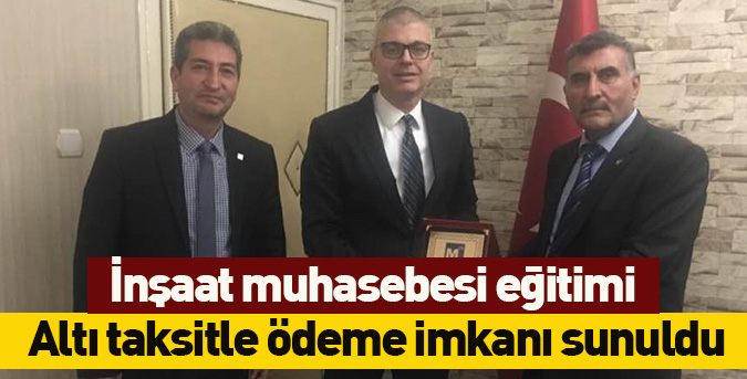 İnşaat muhasebesi eğitimi