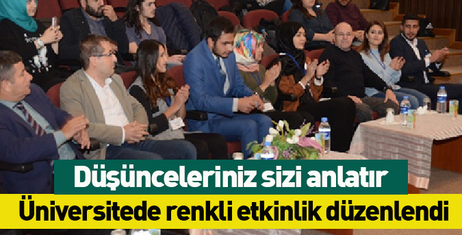 Düşünceleriniz sizi anlatır