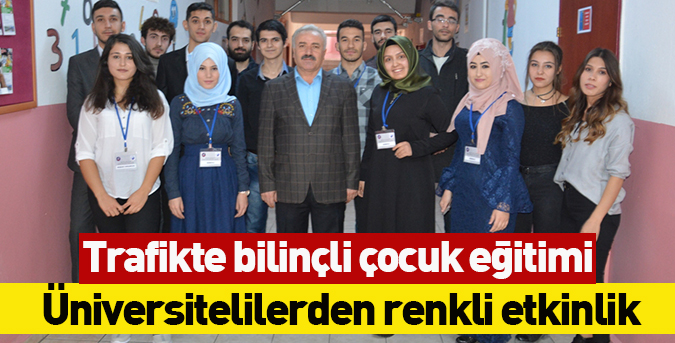 Trafikte bilinçli çocuk