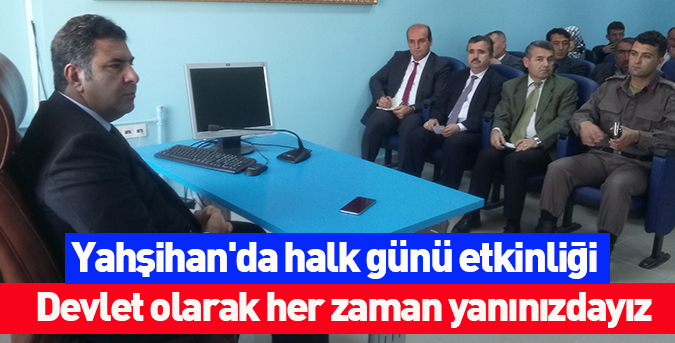 Yahşihan'da halk günü etkinliği