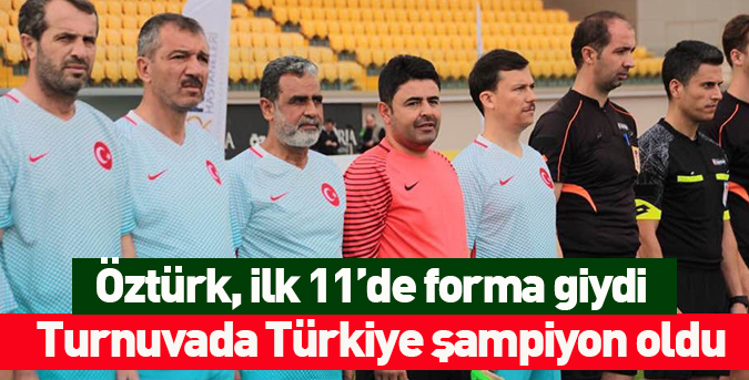 Türkiye şampiyon oldu