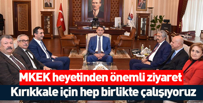 MKEK heyetinden ziyaret