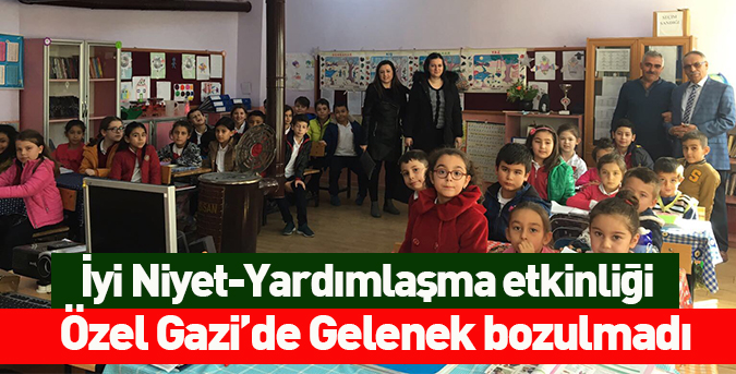 Gelenek bozulmadı