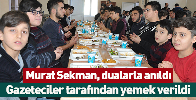 Sekman, dualarla anıldı