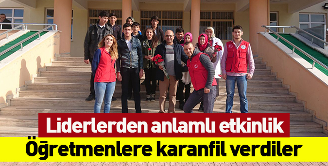 Öğretmenleri unutmadılar