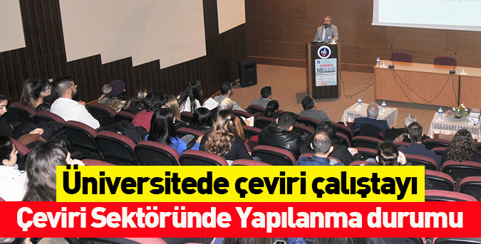 Üniversitede çeviri çalıştayı